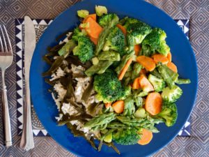 Curried Sea Palm and Rice Seaweed Recipe