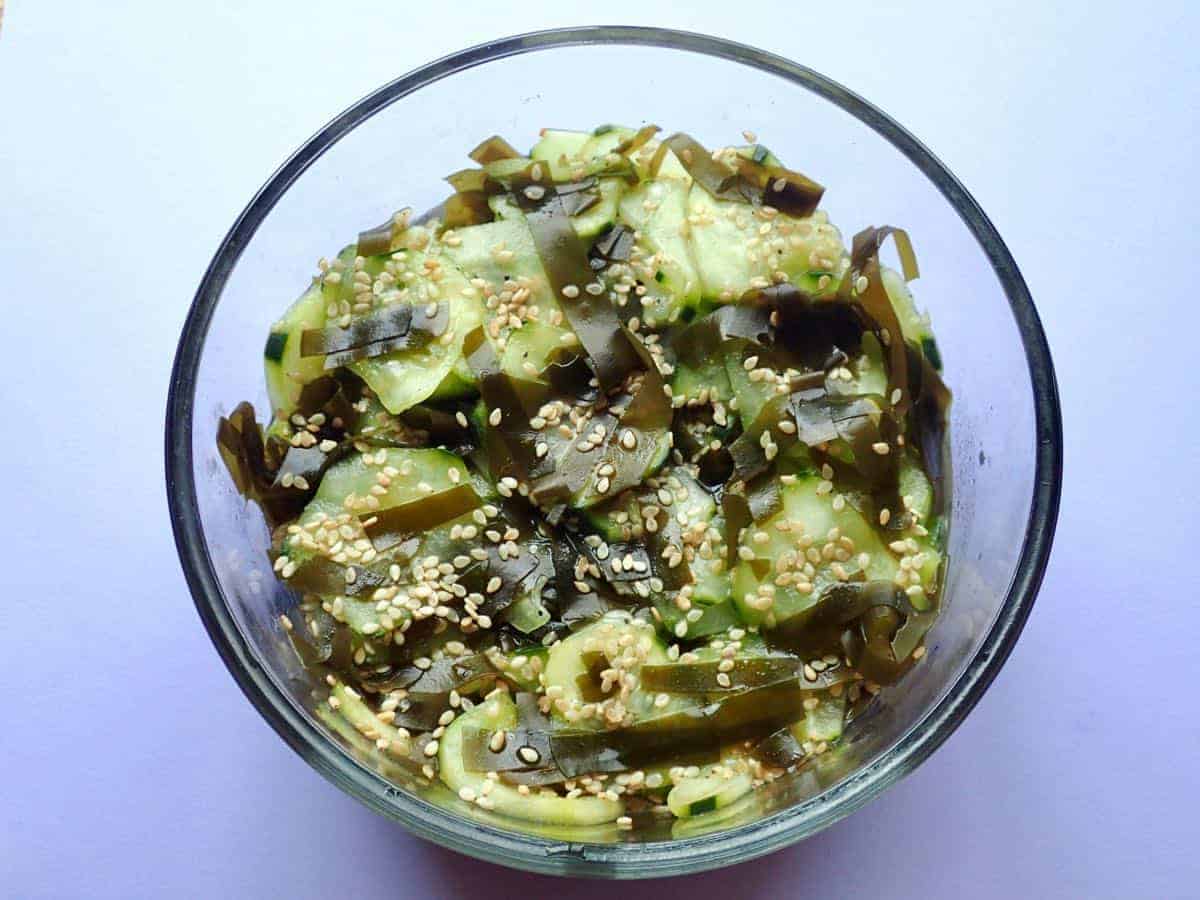 Wakame-Cucumber-Salad