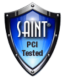 SAINT PCI Compliant Badge